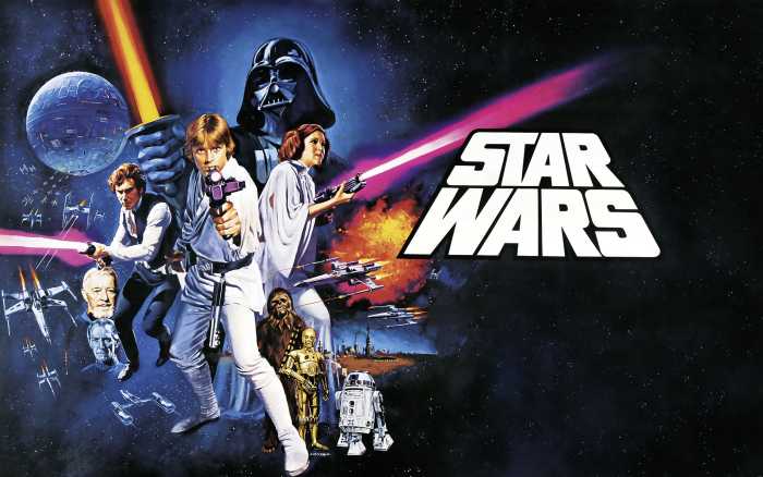 Digitaldrucktapete Star Wars Poster Classic 1