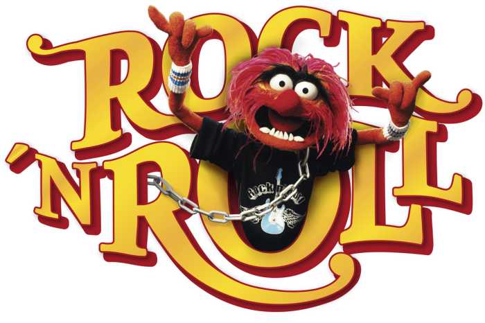 Wandtattoo Muppets Tier Rock‘n‘Roll