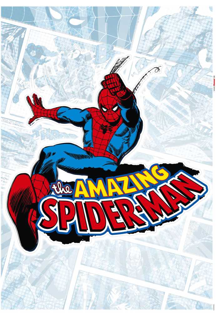 Wandtattoo Spider-Man Comic Classic