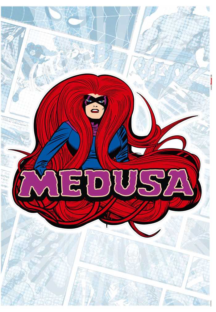 Wandtattoo Medusa Comic Classic