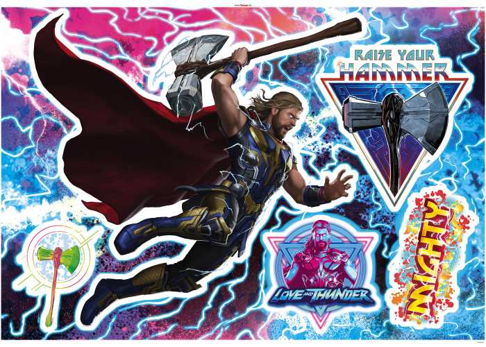 Wandtattoo Thor4 - Mighty Thor