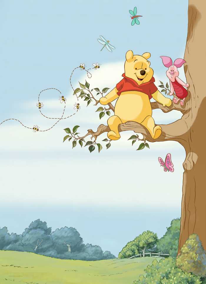 Fototapete Winnie the Pooh Tree