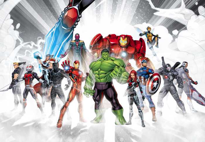 Fototapete Marvel Avengers Unite