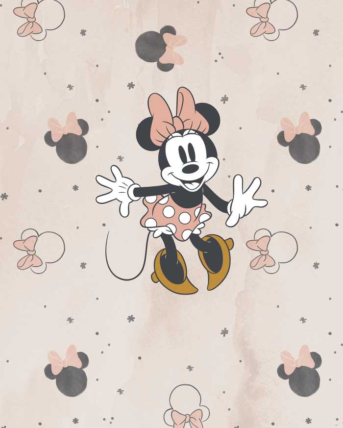 Digitaldrucktapete Minnie Party Mouse