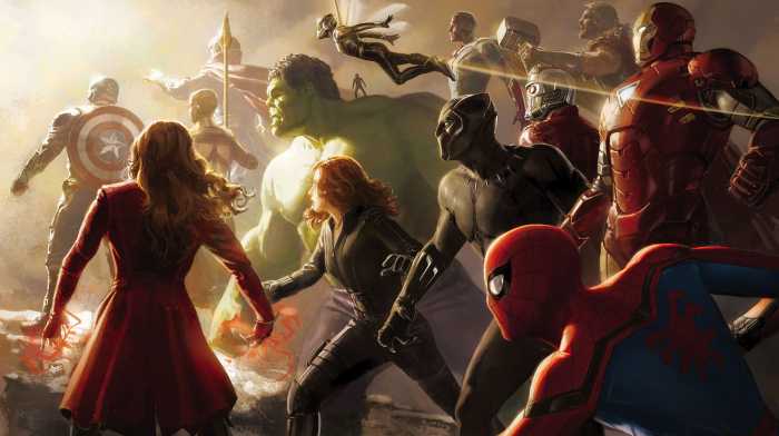Digitaldrucktapete Avengers Final Battle
