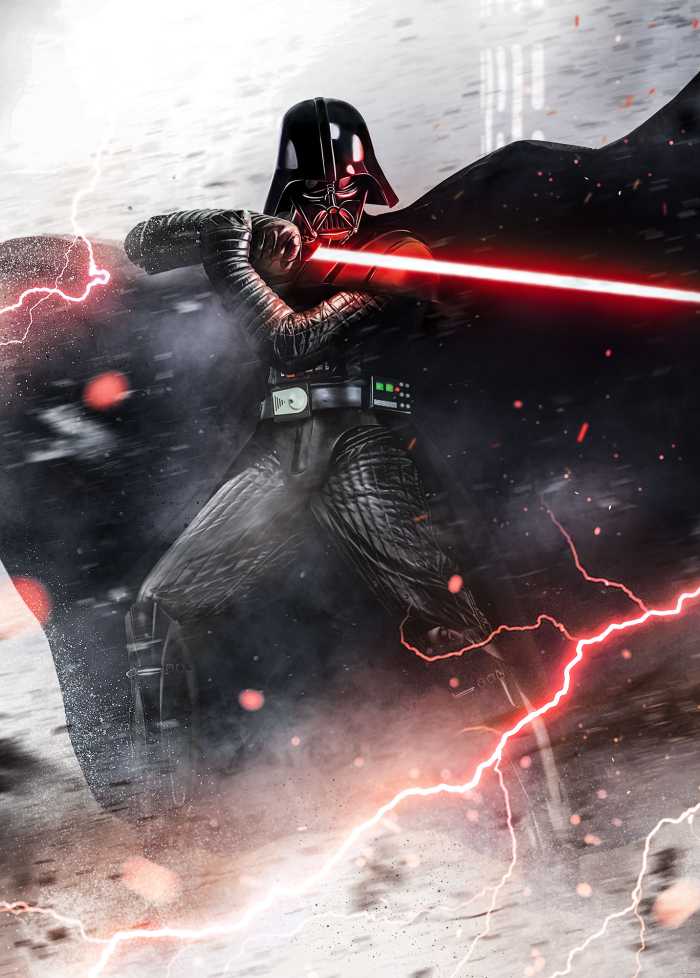 Digitaldrucktapete Star Wars Vader Dark Forces