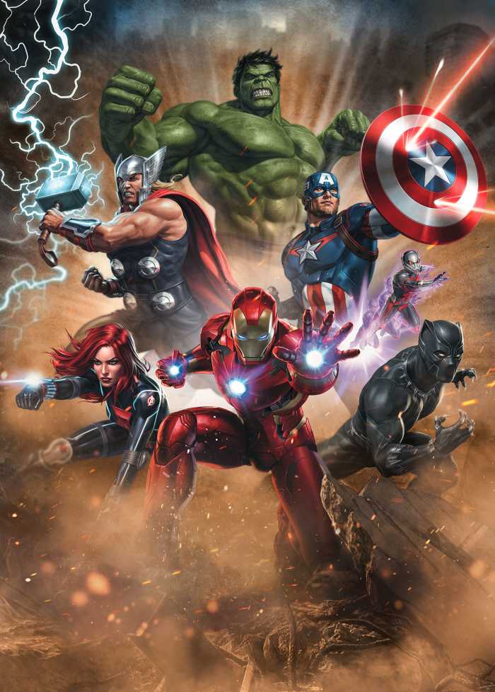 Digitaldrucktapete Avengers Superpower