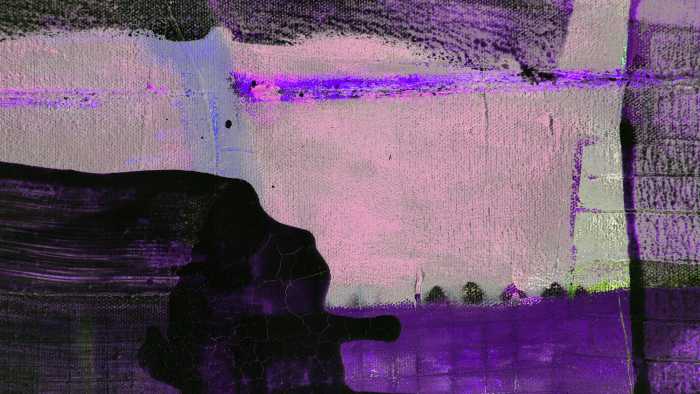 Digitaldrucktapete Dawn Breaking rose-violett