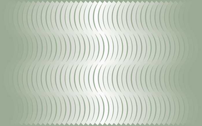 Digitaldrucktapete Wave Curton greygreen