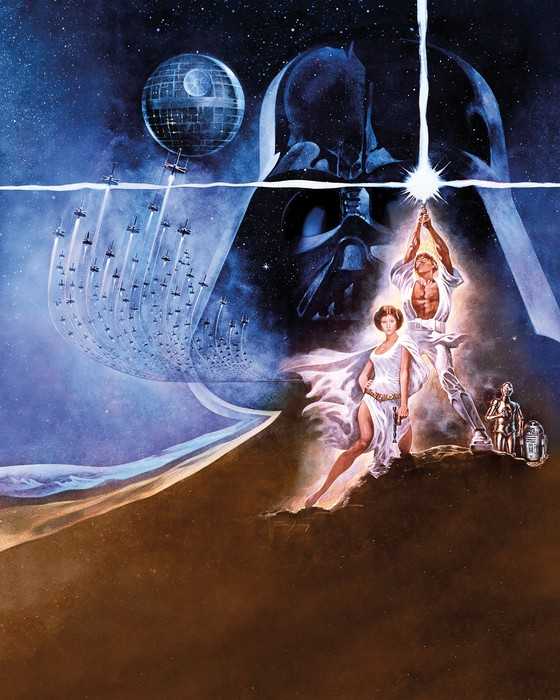 Premium Vlies Star Wars Poster Classic 2
