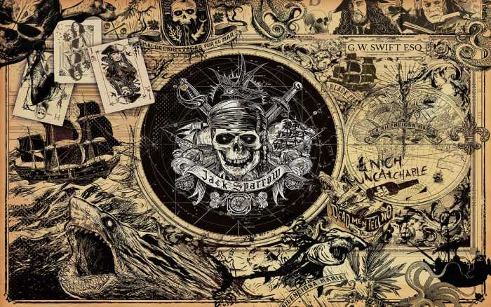 Premium Vlies Pirates of the Caribbean 5