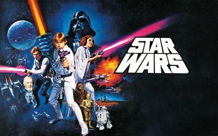 Premium Vlies Star Wars Poster Classic 1