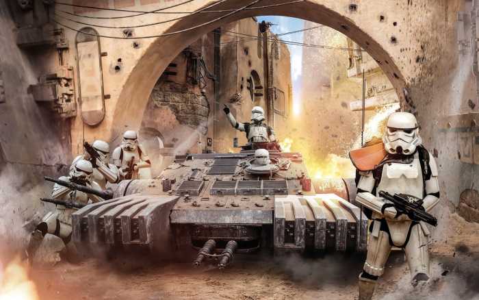 Premium Vlies Star Wars Tanktrooper