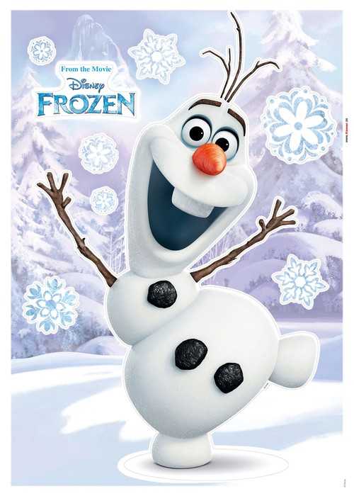 Wandsticker-Selbstklebefolie Olaf