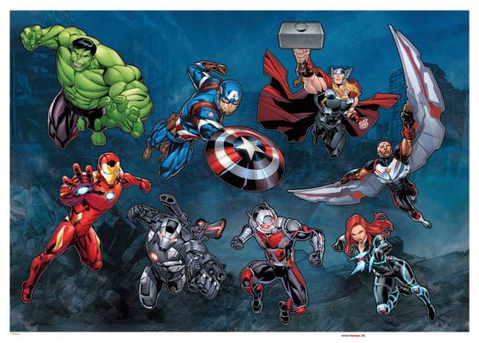 Avengers Crew