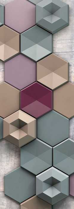 Premium Vlies Hexagon