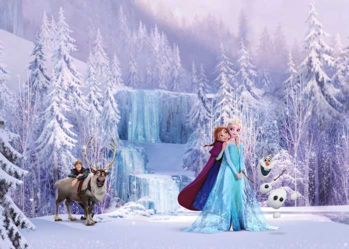 Standard Vlies Disney Frozen Snowy Memories