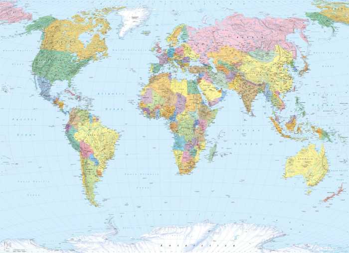Papier World Map
