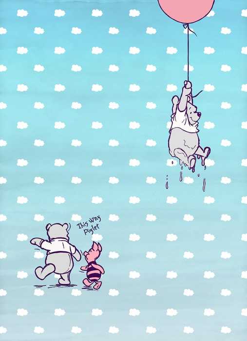 Papier Winnie the Pooh Piglet