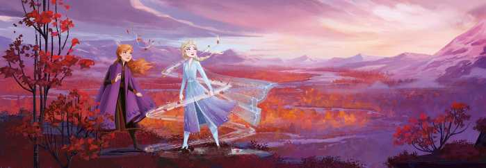 Papier Frozen Panorama