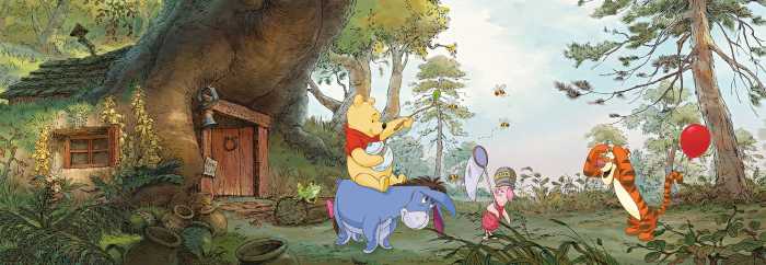 Papier Pooh's House