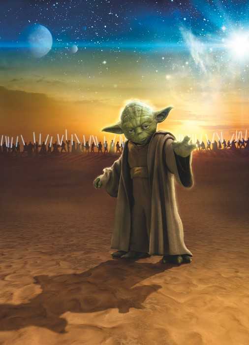 Standard Vlies Star Wars Master Yoda