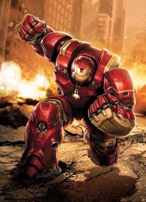 Fototapete auf Papier Avengers Hulkbuster