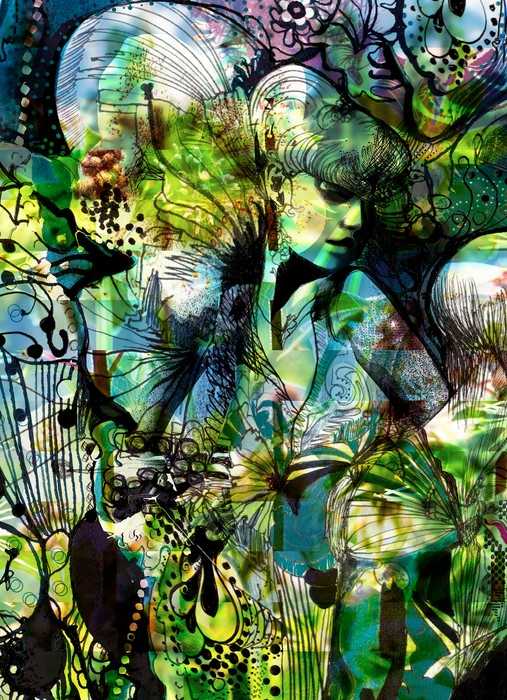 Papier Aphrodite's Garden