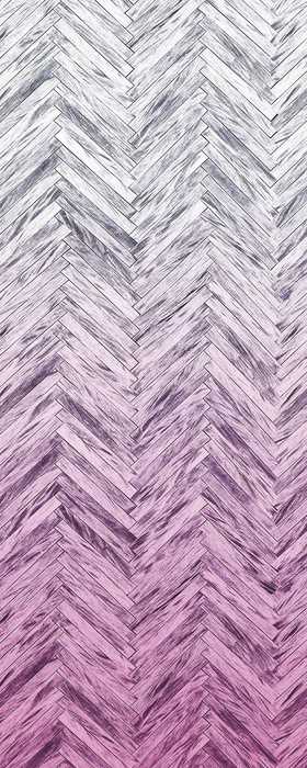 Premium Vlies Herringbone Pink Panel
