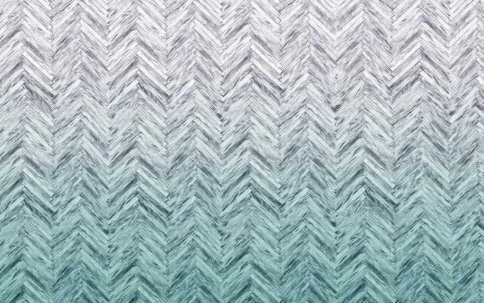 Premium Vlies Herringbone Mint