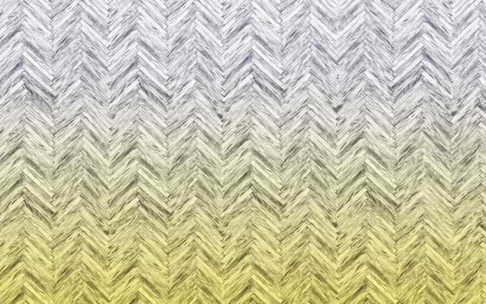 Premium Vlies Herringbone Yellow
