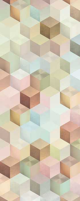 Premium Vlies Cubes Panel