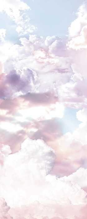 Premium Vlies Clouds Panel