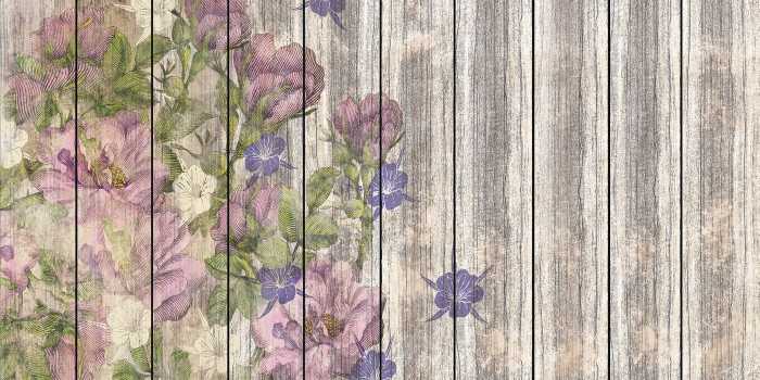 Premium Vlies Vintage Rose II