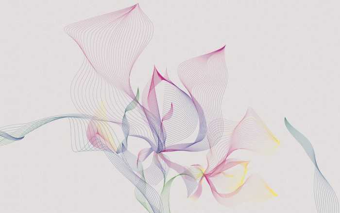 Premium Vlies Spring Leaves