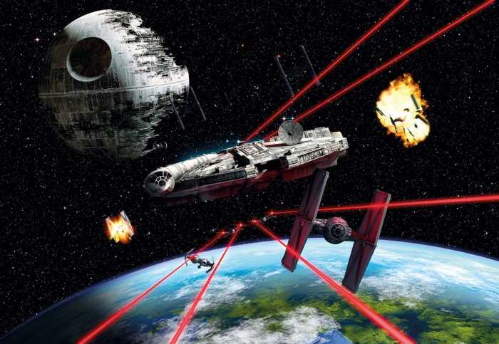 Papier Star Wars Millennium Falcon