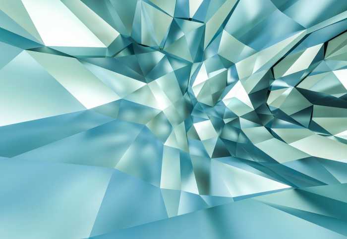 Papier 3D Crystal Cave