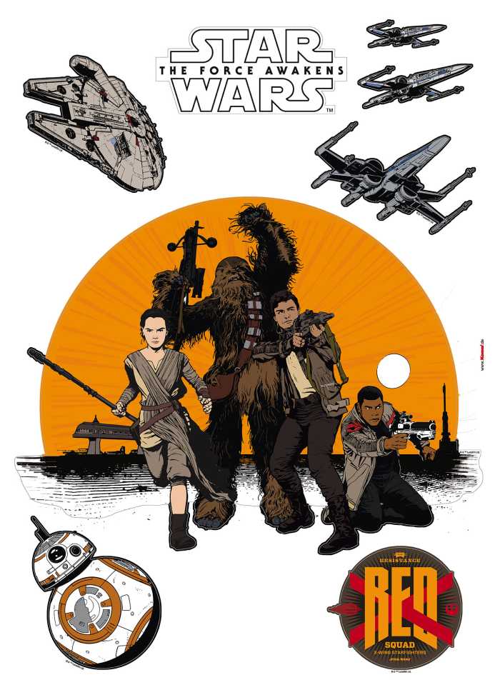 Wandtattoo Star Wars Resistance