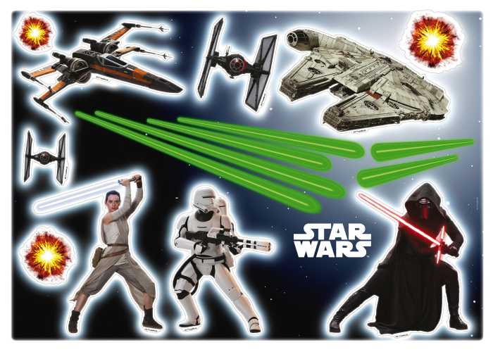 Wandtattoo Star Wars EP7