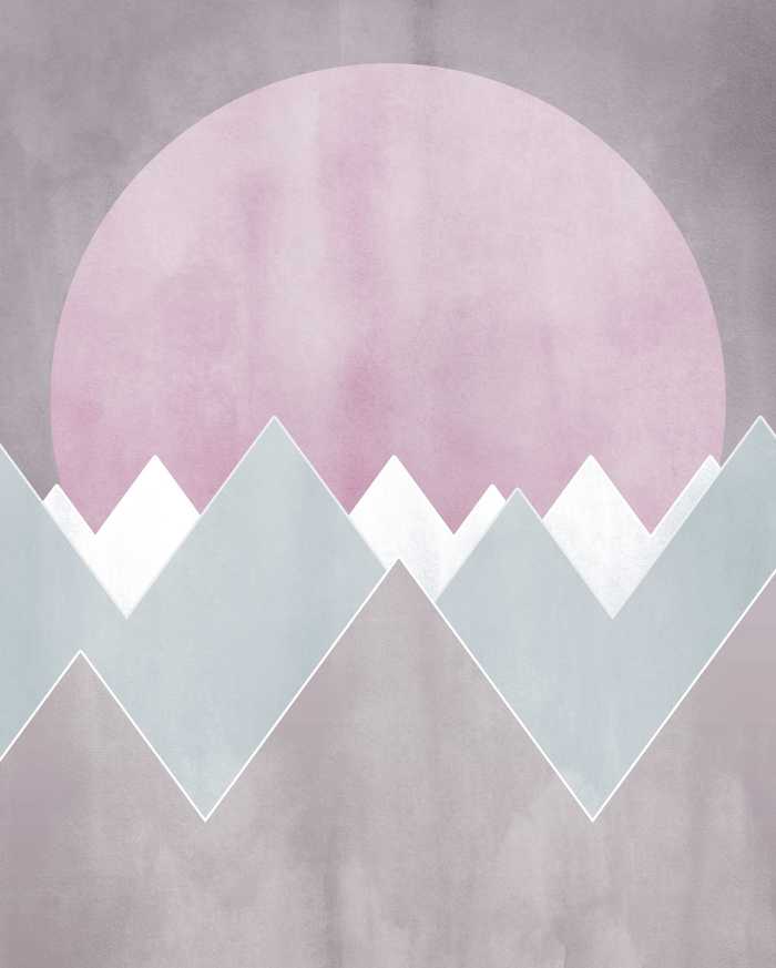 Digitaldrucktapete Sunrise Gentle