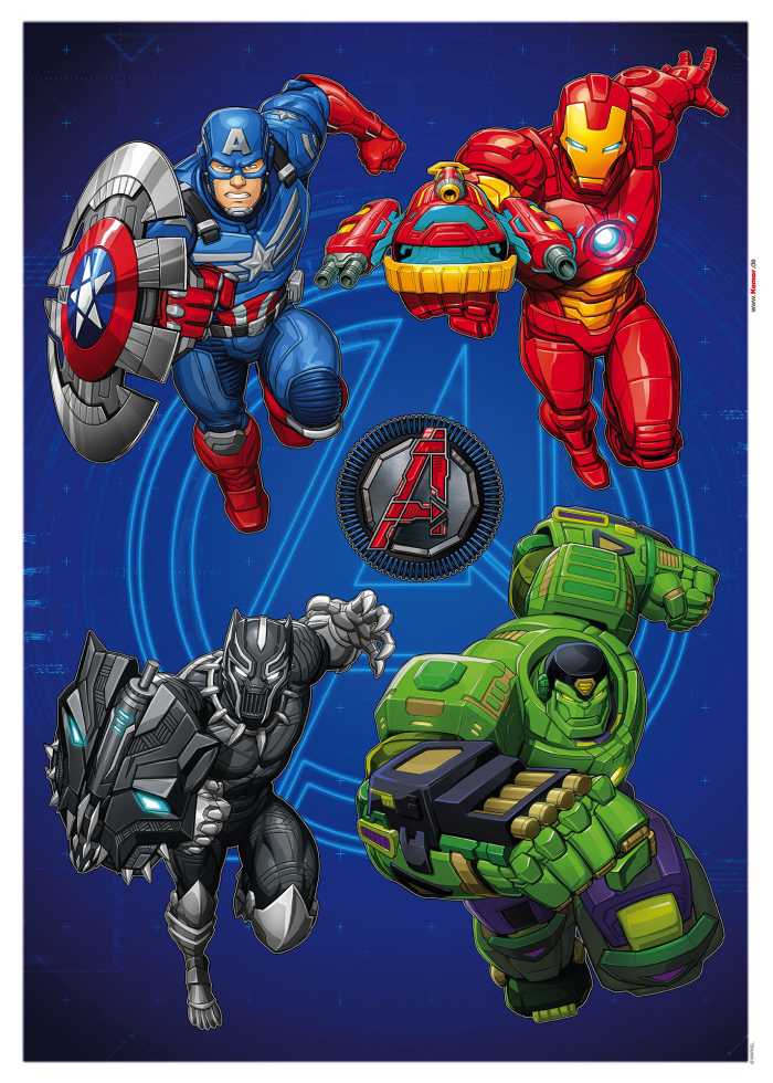 Wandtattoo Avengers Mech Strike