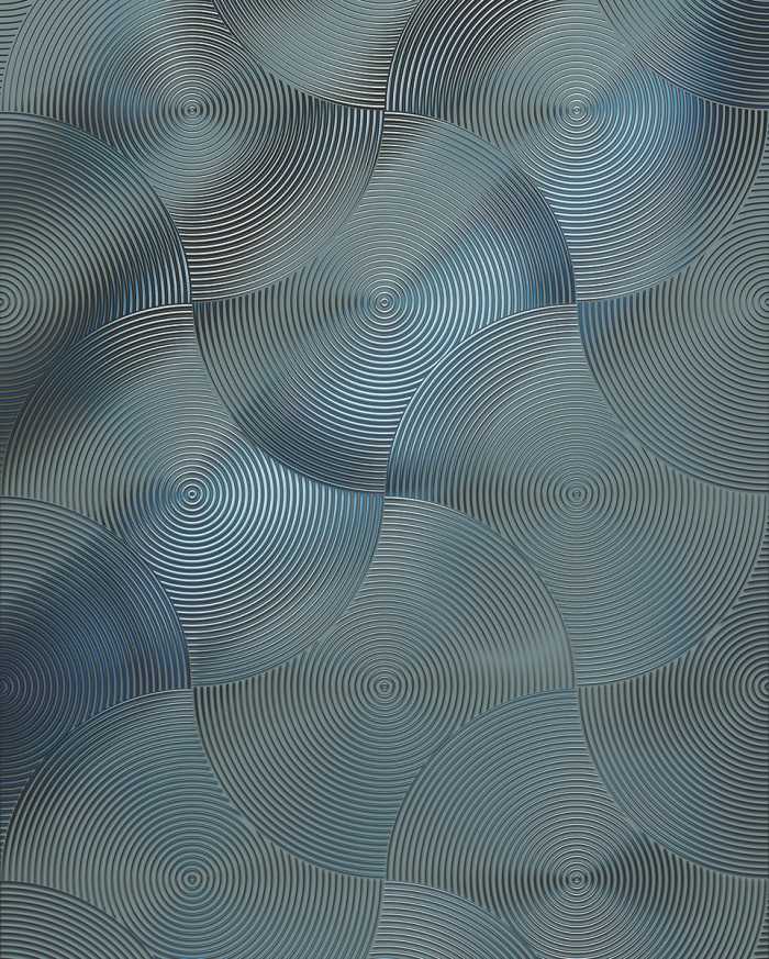 Digitaldrucktapete Mystic Silver