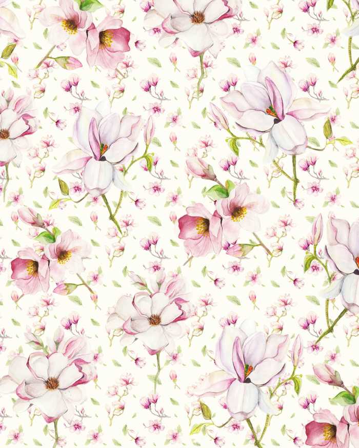 Digitaldrucktapete Magnolia