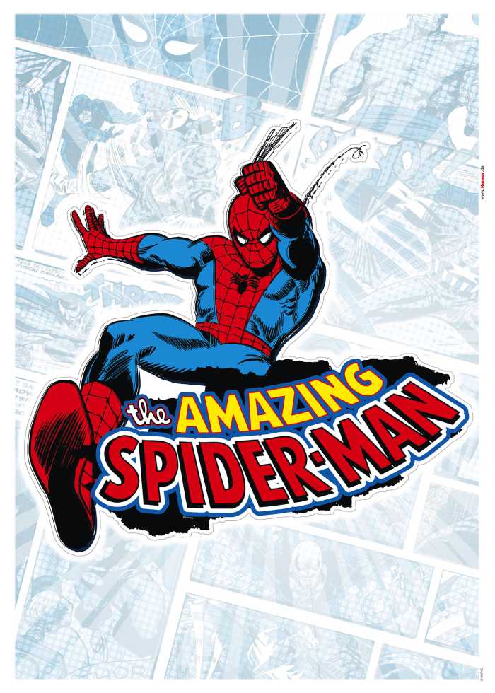 Wandtattoo Spider-Man Comic Classic