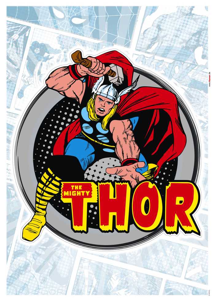 Wandtattoo Thor Comic Classic