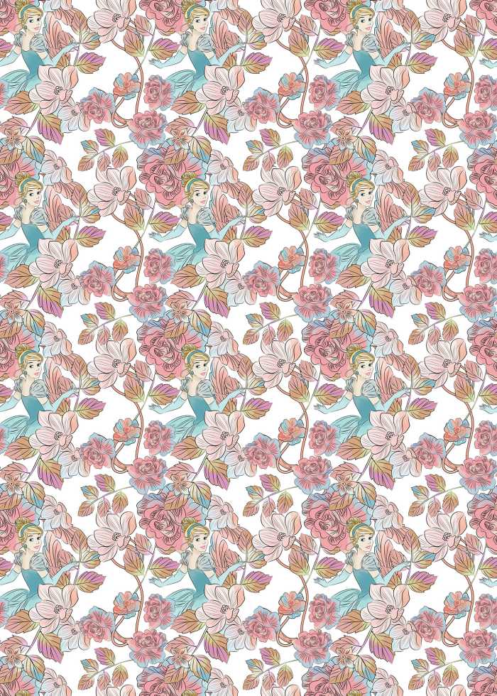 Digitaldrucktapete Cinderella Blossom