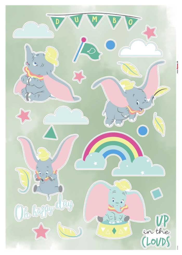 Wandtattoo Dumbo Daydream