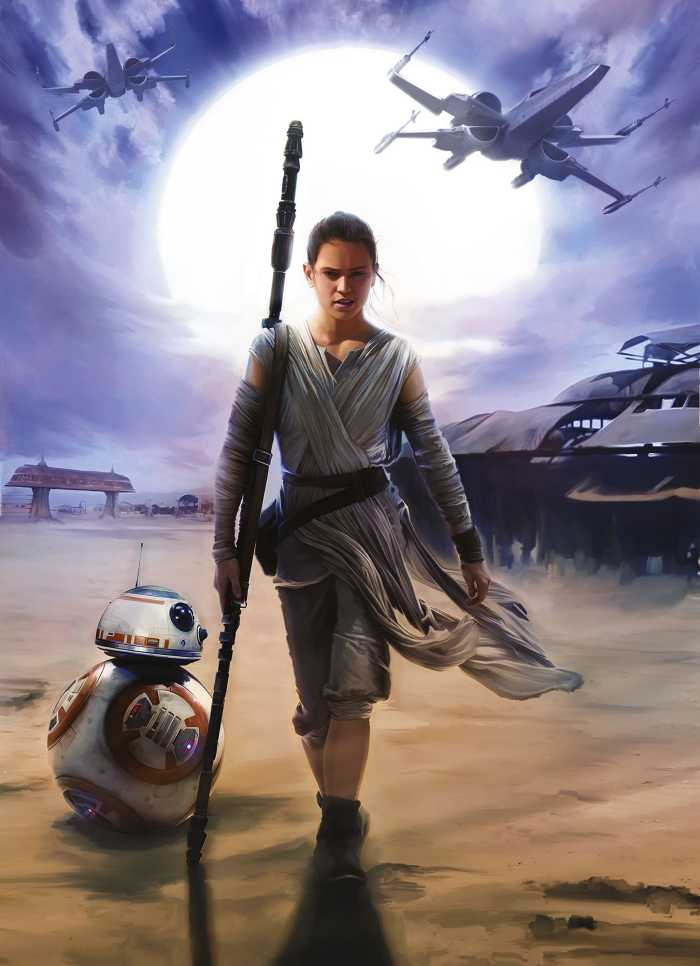 Fototapete Star Wars Rey