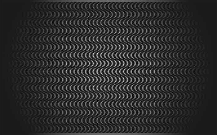 Digitaldrucktapete Screen Dot black