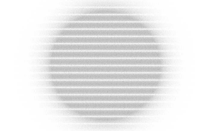Digitaldrucktapete Screen Dot white-black
